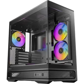 Antec C2M ARGB Black MicroATX PC Gehäuse