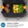 Philips 5000 Series Steam Airfryer Dual Basket NA555/00 Silber/Edelstahl