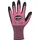 strongHand Handschuhe LADY FLEXTER Gr.7 pink/schwarz EN 420/EN 388 PSA II STRONGHAND
