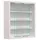 VCM Hängevitrine Agisa weiß ¦ Maße cm - BHT 37x40x10 cm