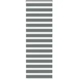vidaXL Zebrarollo Dunkelgrau 80x230 Cm Stoffbreite 75,9 Cm Polyester, vidaXL