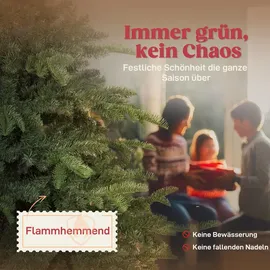 Homcom Weihnachtsbaum künstlich Grün 180 cm