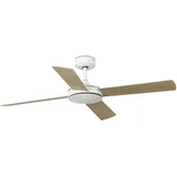 faro BARCELONA Mallorca 132 cm Deckenventilator Weiß/Braun