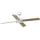 faro BARCELONA Mallorca 132 cm Deckenventilator Weiß/Braun