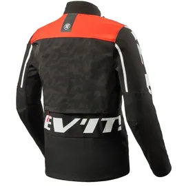 RevIt! Africa Motocross Jacke Schwarz/Rot XS