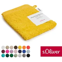 s.Oliver Waschhandschuh 16 x 21 cm gelb