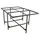 VCM Gartentisch Raloso 170 x 110 x 72 cm Grau