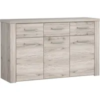 Forte Portland Kommode mit 3 Türen und 3 Schubladen,