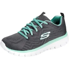 SKECHERS Graceful - Get Connected Charcoal / Green 35
