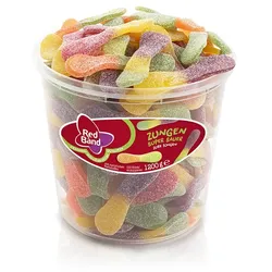 Red Band Fruchtgummi Zungen Super Sauer (1,2 kg)