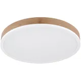 GLOBO Deckenleuchte 1x LED 24,0 W rund braun