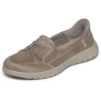 Skechers Women's On-The-go Flex - Source Hands Free Loafers, Taupe, 36 EU - 36 EU