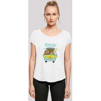 F4NT4STIC Long Cut T-Shirt Scooby Doo Mystery Machine Group
