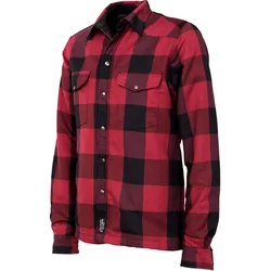 John Doe Motoshirt, Hemd/Textiljacke - Rot - 5XL