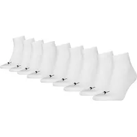 Puma Quarter Socken, 9-Pack weiß 47-49