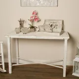 Landhaus Konsole CASA 100cm Shabby-Chic weiss Esstisch