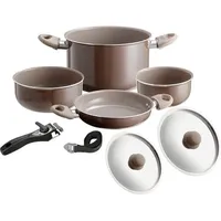 Brunner Chocolate Kochtopfset, Aluminium, 8-teilig