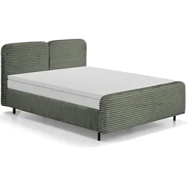 beautysofa LEA 160 x 200 cm Grün