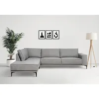 PLACES OF STYLE Ecksofa Oland, L-Form, inkl. Rückenkissen, hochwertige