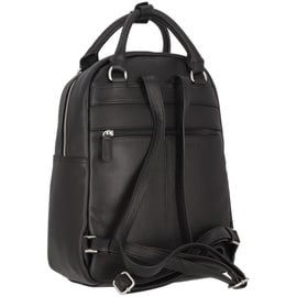 Picard Luis 7116 Rucksack für Damen aus Rindsleder in der Farbe Schwarz, 33x24x12 cm, 7116851001