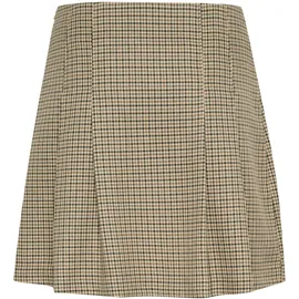 Culture Bleistiftrock Damen Kariert Beige 44