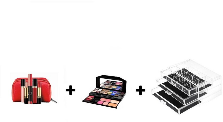 Stella Maris Make-Up Organizer Schnelle Ordnung mit dieser Kosmetik Box und zusät