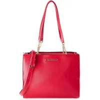 Valentino Hira Schultertasche Polyurethan Red