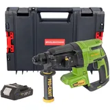 PROCRAFT PHA40bb Akku Bohrhammer 20 V 2,6 J SDS plus + 1x Akku 2,0 Ah + Toolcase