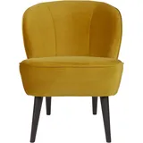 Woood Sessel Sara Samt 59 x 71 x 70 cm Ocker