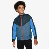 NIKE K NSW WR JKT EASYON ARMORY NAVY/LASER ORANGE, ARMORY NAVY/LASER ORANGE, S
