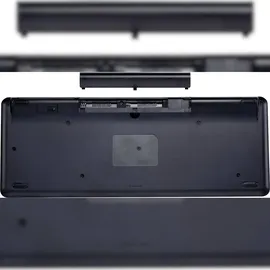 Renkforce MT-1006 Funk Tastatur Schwarz PC