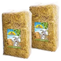 JR Farm Natur-Stroh Ballen 2x10 kg