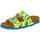 LICO Bioline Top Pantoletten Neongelb/Blau 33