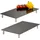 bremermann Abdeckplatte 2er Set 30 x 6 x 52 cm schwarz