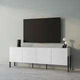 INOSIGN »Jukon,Breite 200 cm, moderne grifflose Kommode,4 Türen«, Sideboard, Anrichte viel Stauraum, push-to-open-Funktion
