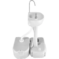 VidaXL Wassertank Tragbar mit Adapter 24 L Grau
