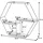 MCW Wandregal 43 x 49 x 11 cm Weiß