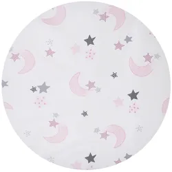 Chipolino 4-teiliges Bettwäsche Set, Kissen, Kissenbezug, Steppdecke, Bettlaken weiß/rosa