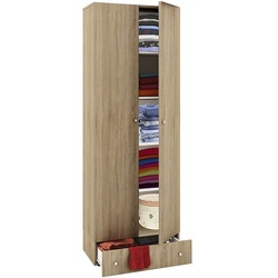 VCM Morgenthaler Aktenschrank »Vandol« 5 OH mit Schublade braun, 70x198x39 cm
