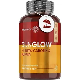 WeightWorld Sunglow Beta Carotin Komplex - 120 Tabletten - WeightWorld