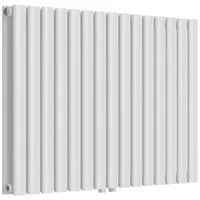 neu.haus Designheizkörper Nore 600 x 900 mm 1180 W weiß Mittelventil