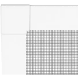 Primaster Fliegenschutz-Fenster slim 120 x 150 cm Weiß