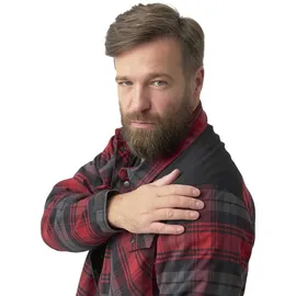 Helikon-Tex Winter Warden Shirt Slate Crimson plaid, Größe M
