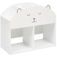 Atmosphera Créateur d'intérieur Kinderbücherregal Ourson onesize Holz weiß