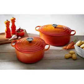 Le Creuset Signature Bräter 27 cm oval ofenrot