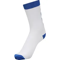 hummel Unisex Element Indoor Sport 2 Pack Socken, WHITE/TRUE BLUE, 46 EU
