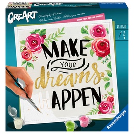 Ravensburger 29028 - CreArt, Malen nach Zahlen, Make your dreams happen,
