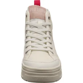 Palladium Pallasphalt Mid für Damen, weiß, Größe 39 EU