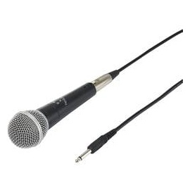 Renkforce PM58B Hand Gesangs-Mikrofon Übertragungsart (Details):Kabelgebunden inkl. Kabel Mikrofon
