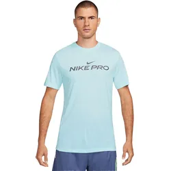 Nike Dri Fit Fitness Tee - blau S